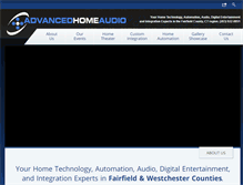 Tablet Screenshot of advancedhomeaudio.com